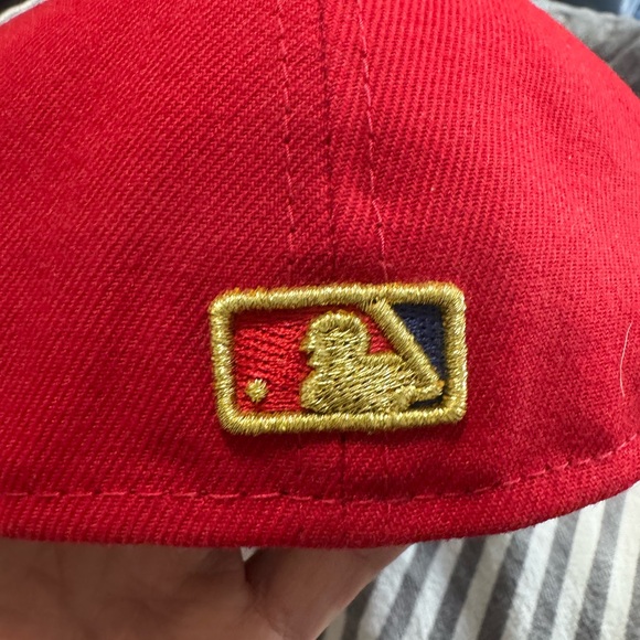 Oakland Athletics 4th of July New Era hat 7 5/8 - Picture 3 of 5